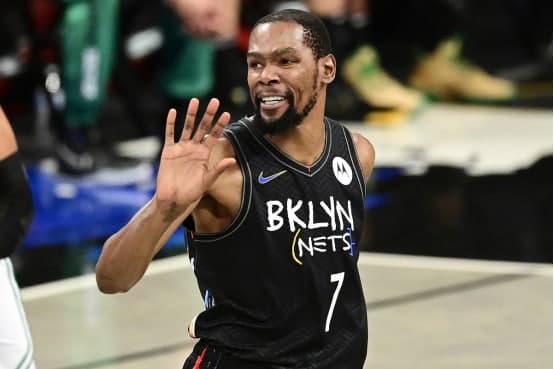 NBA常规赛经典回顾：七人得分上双篮网客场复仇猛龙